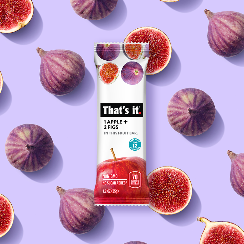 Best Sellers Fruit Bar Variety Pack - Blueberry, Cherry, Fig, Mango & - View 2