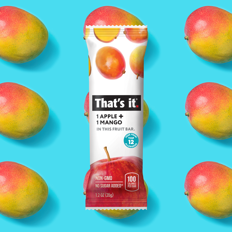 Best Sellers Fruit Bar Variety Pack - Blueberry, Cherry, Fig, Mango & - View 6