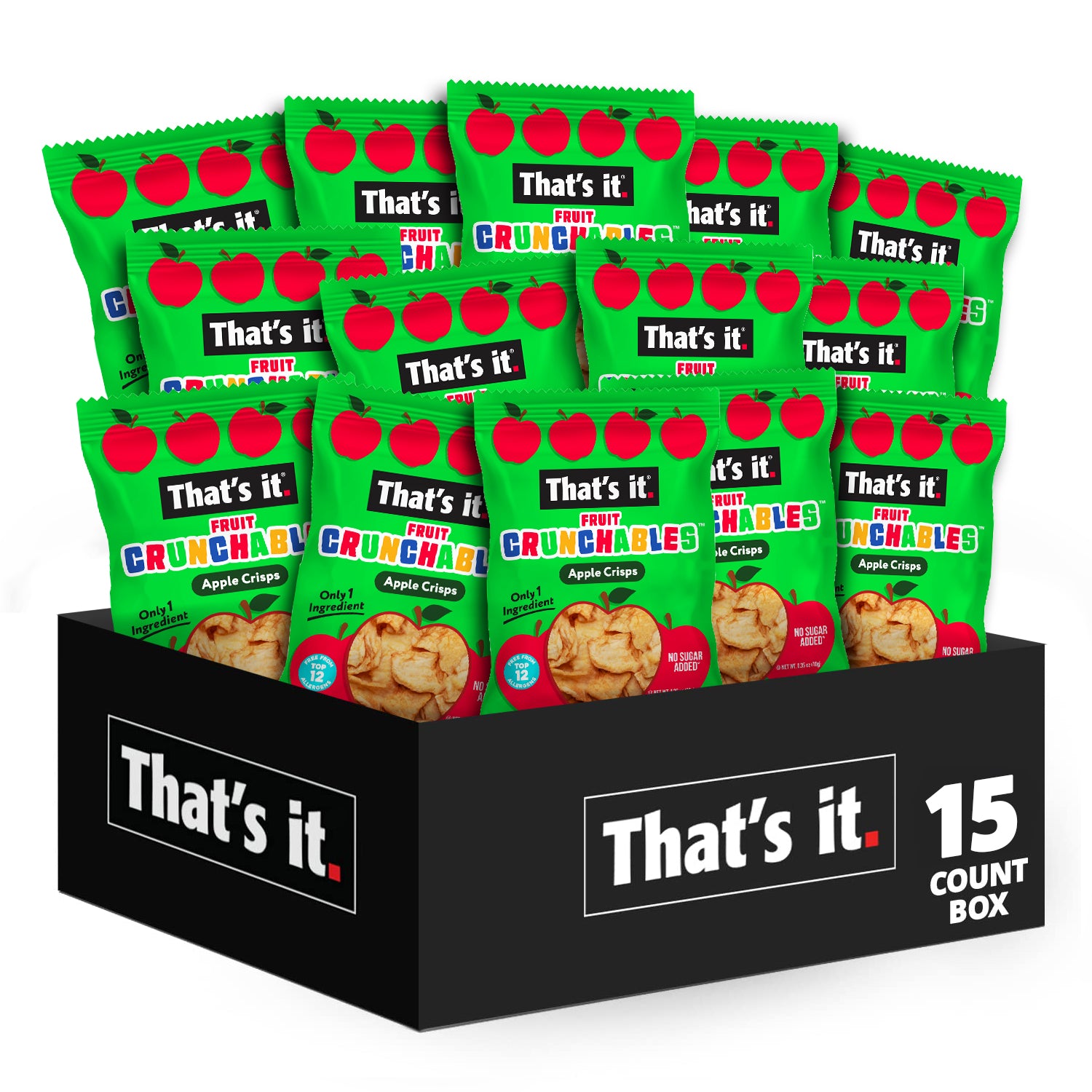 Apple Fruit Crunchables & Minis Variety Bundle Box - View 3