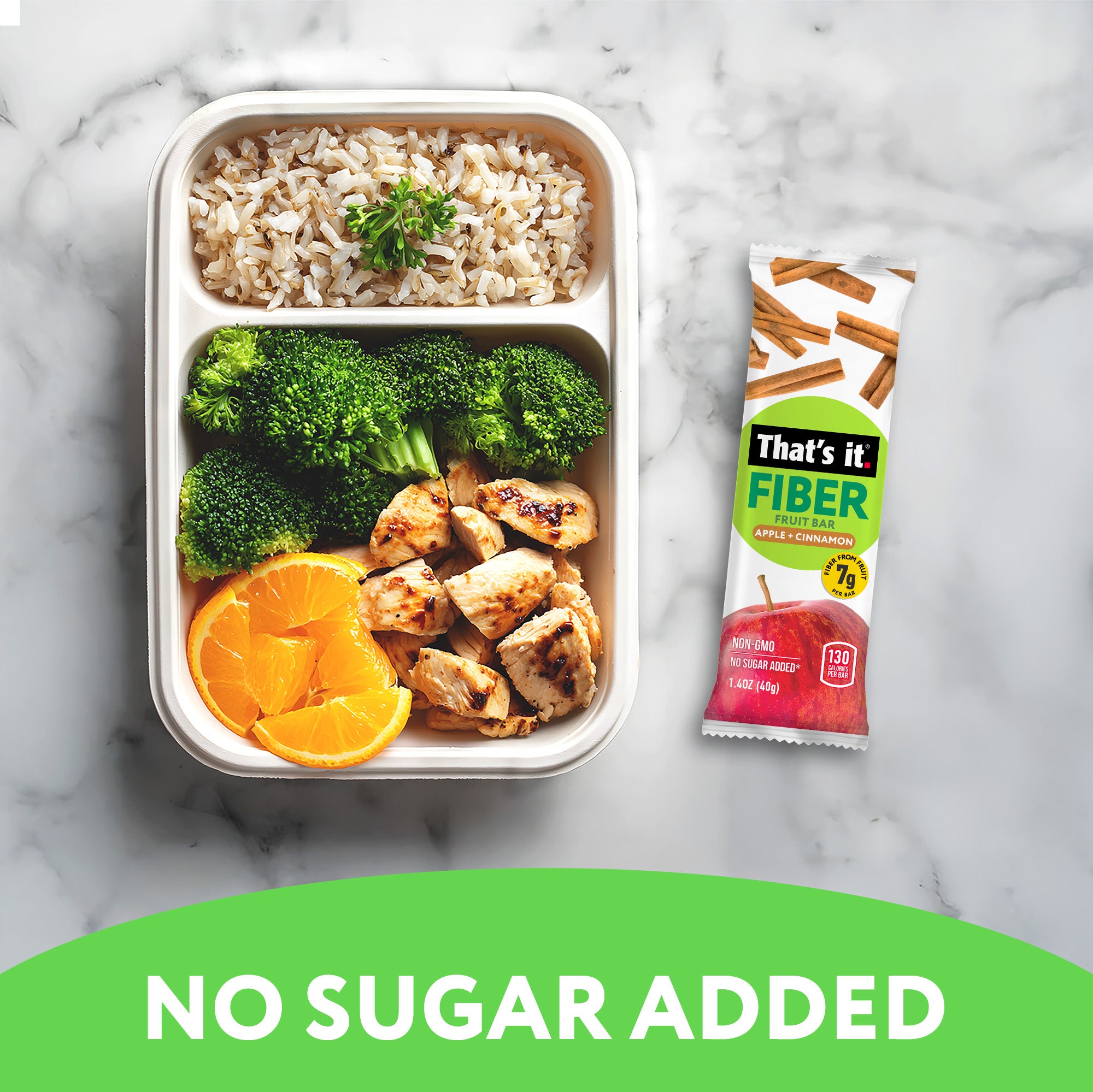 Apple + Cinnamon Fiber Fruit Bars (12 Bars) - View 6