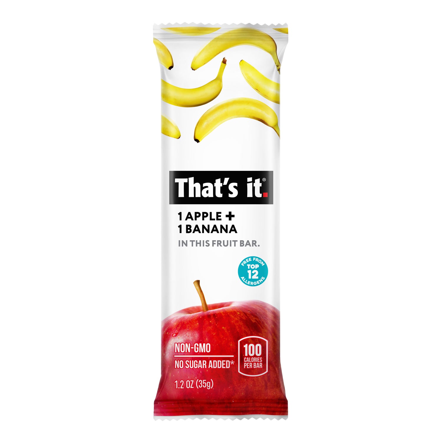 Apple + Banana Fruit Bars - View 2