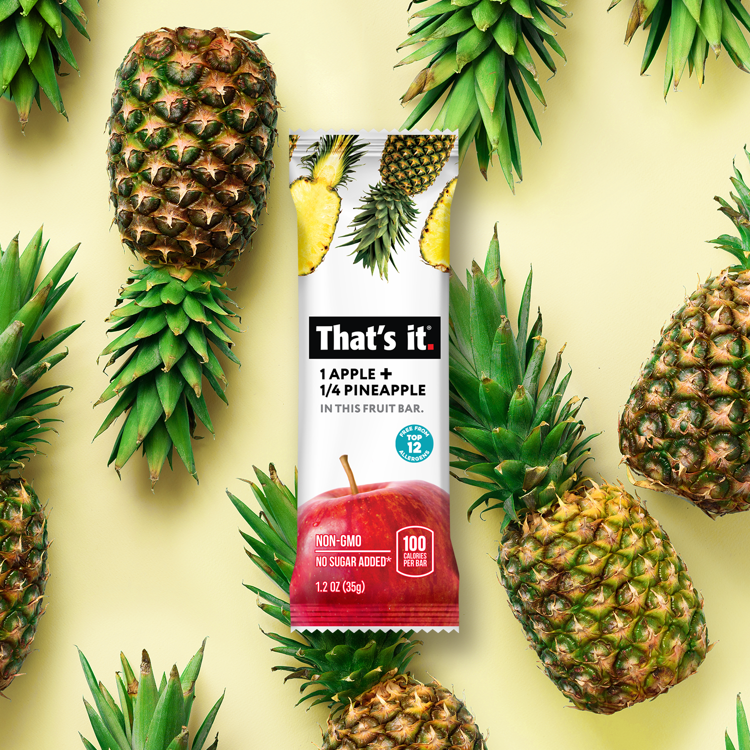 Apple + Pineapple Fruit Bars - View 5