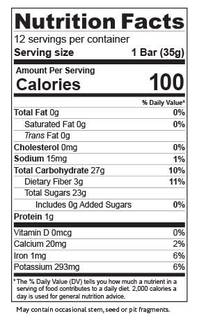 Apple + Apricot Fruit Bars - View 3