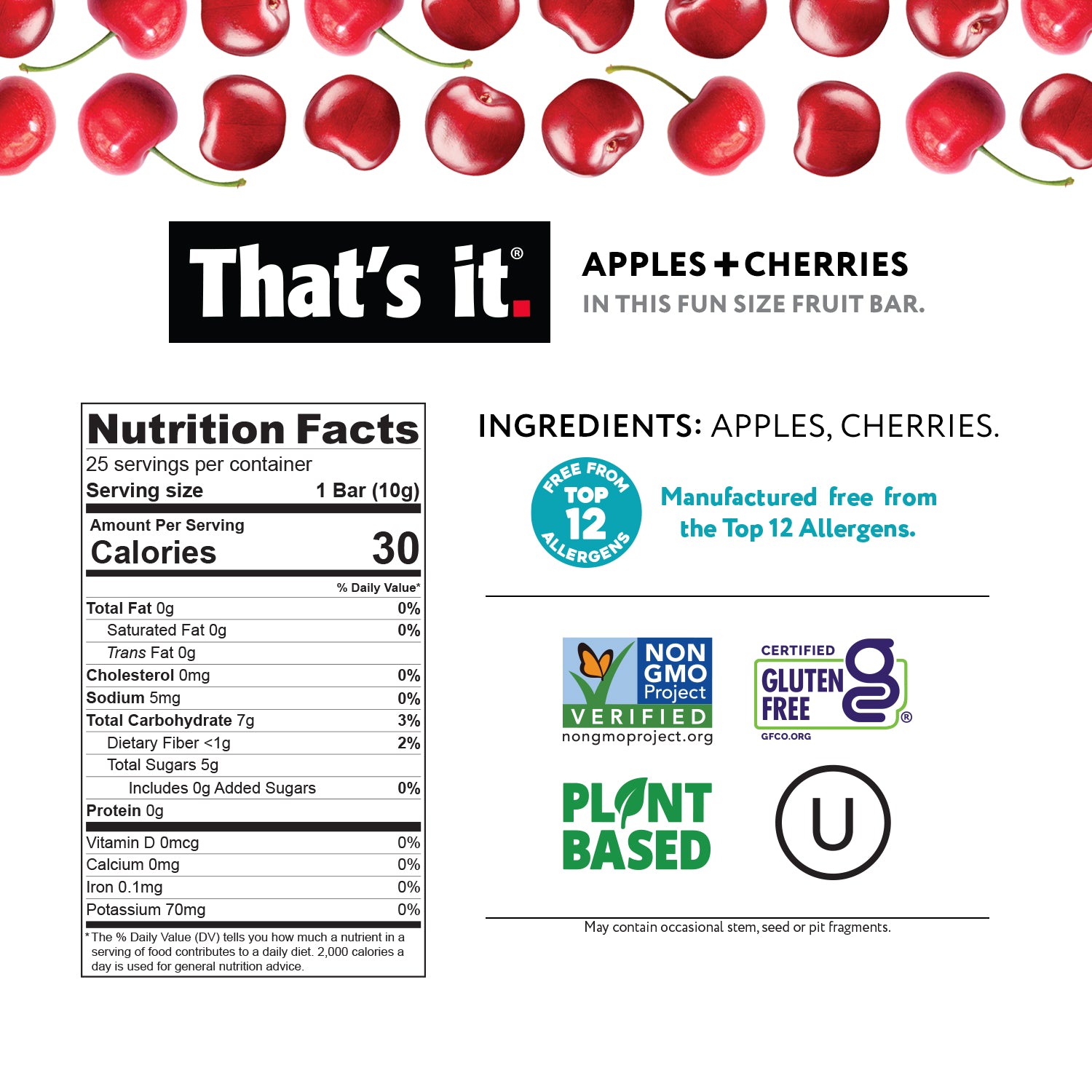 Fun Size Variety Pack - Cherry & Cinnamon (50 Bars) - View 2