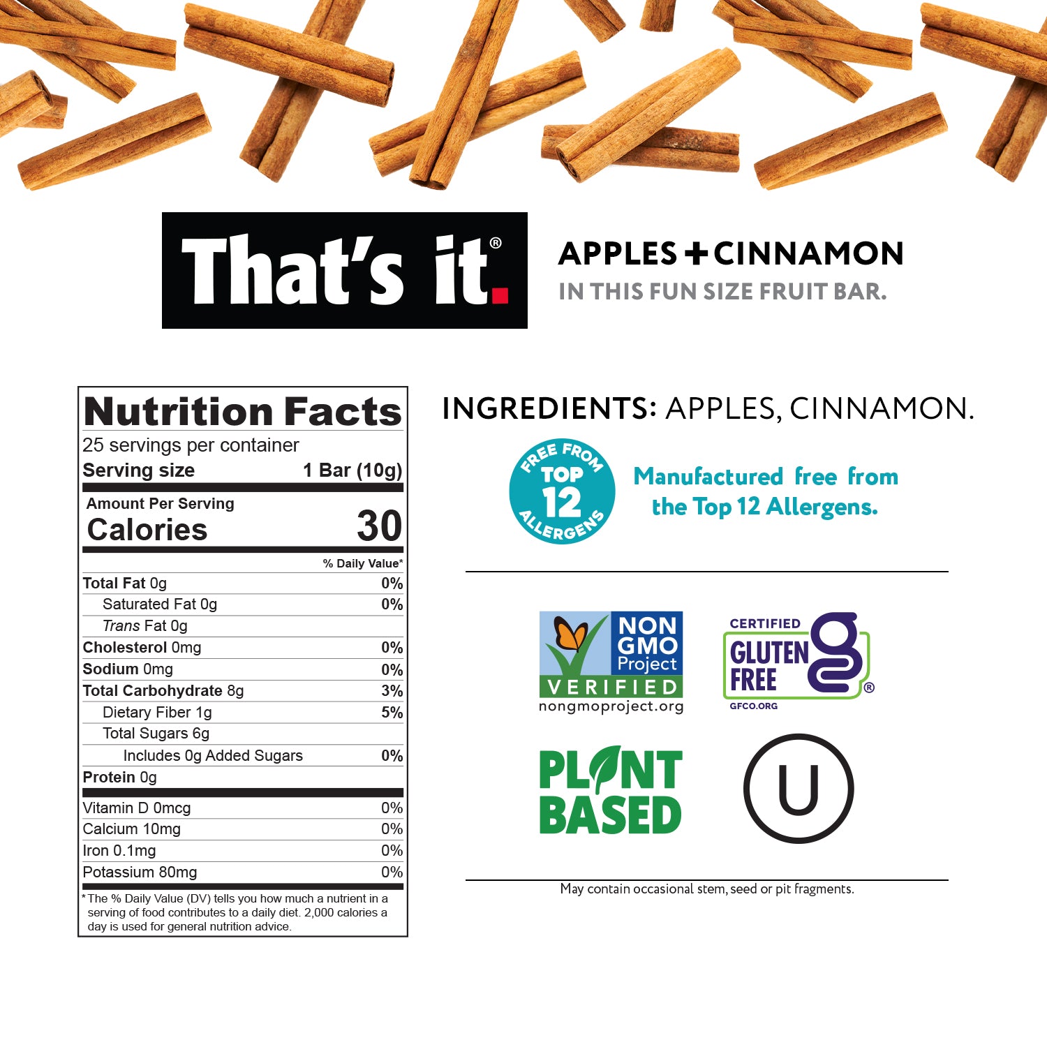Fun Size Variety Pack - Cherry & Cinnamon (50 Bars) - View 3
