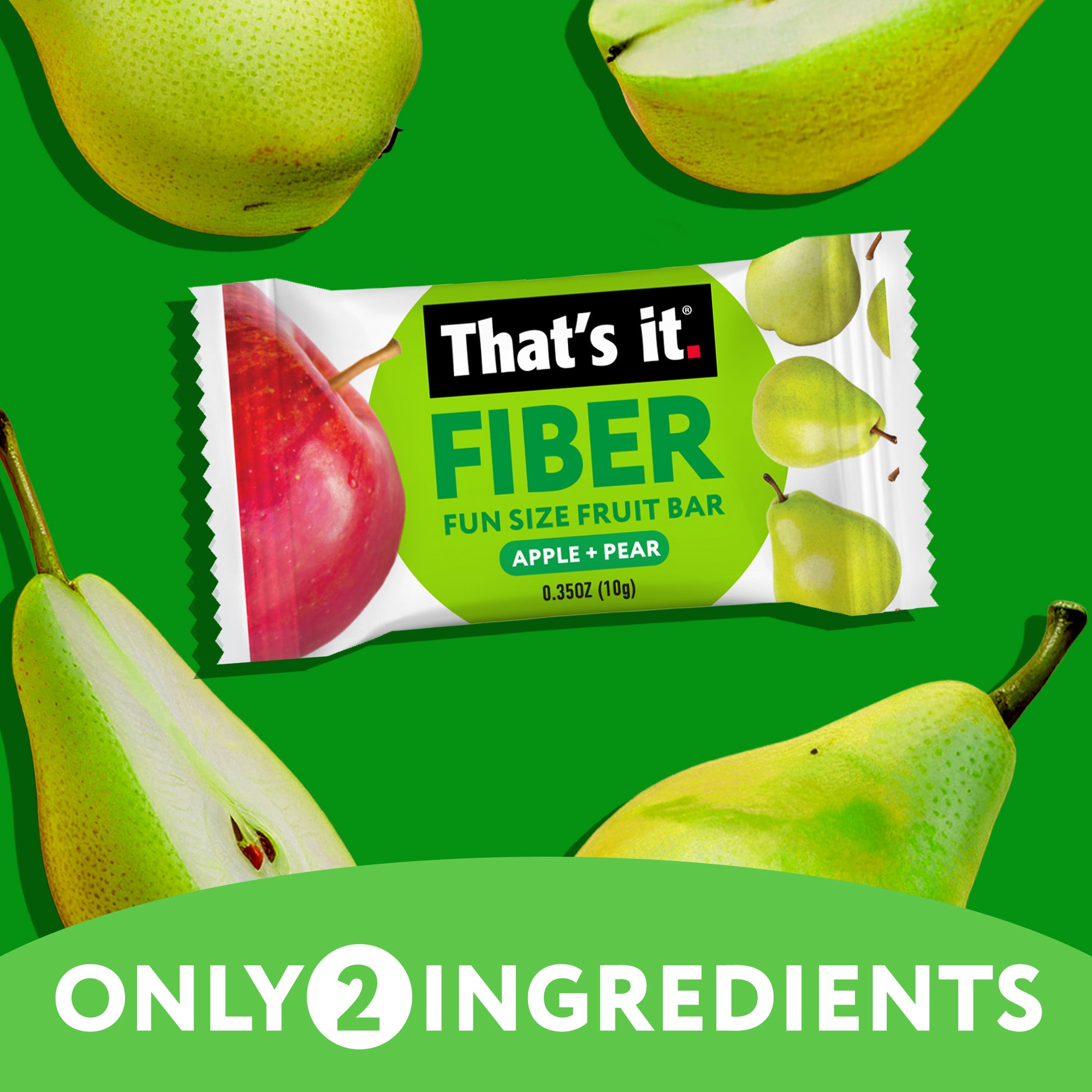 Fiber Fun Size Fruit Bar Variety - Mango & Pear (24 Bars) - View 4