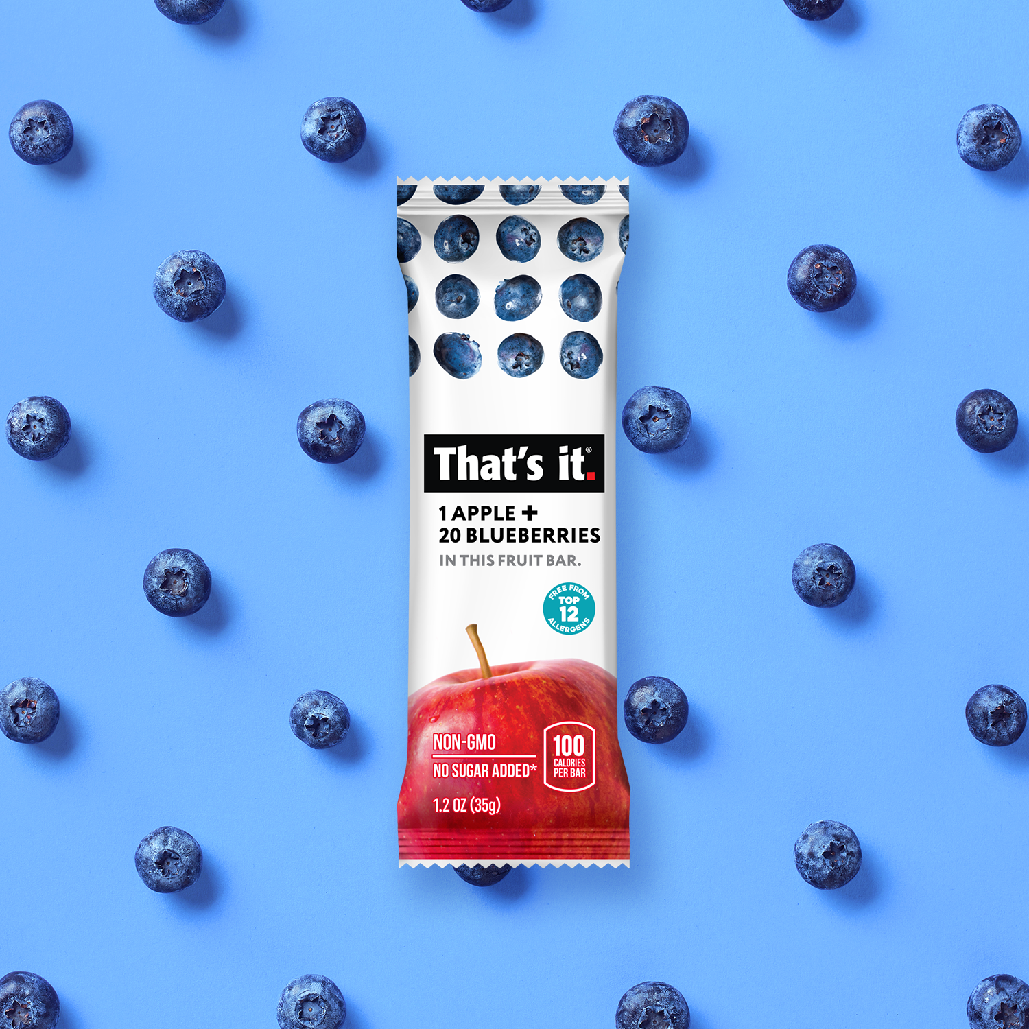 Apple + Blueberry Fruit Bars - View 5