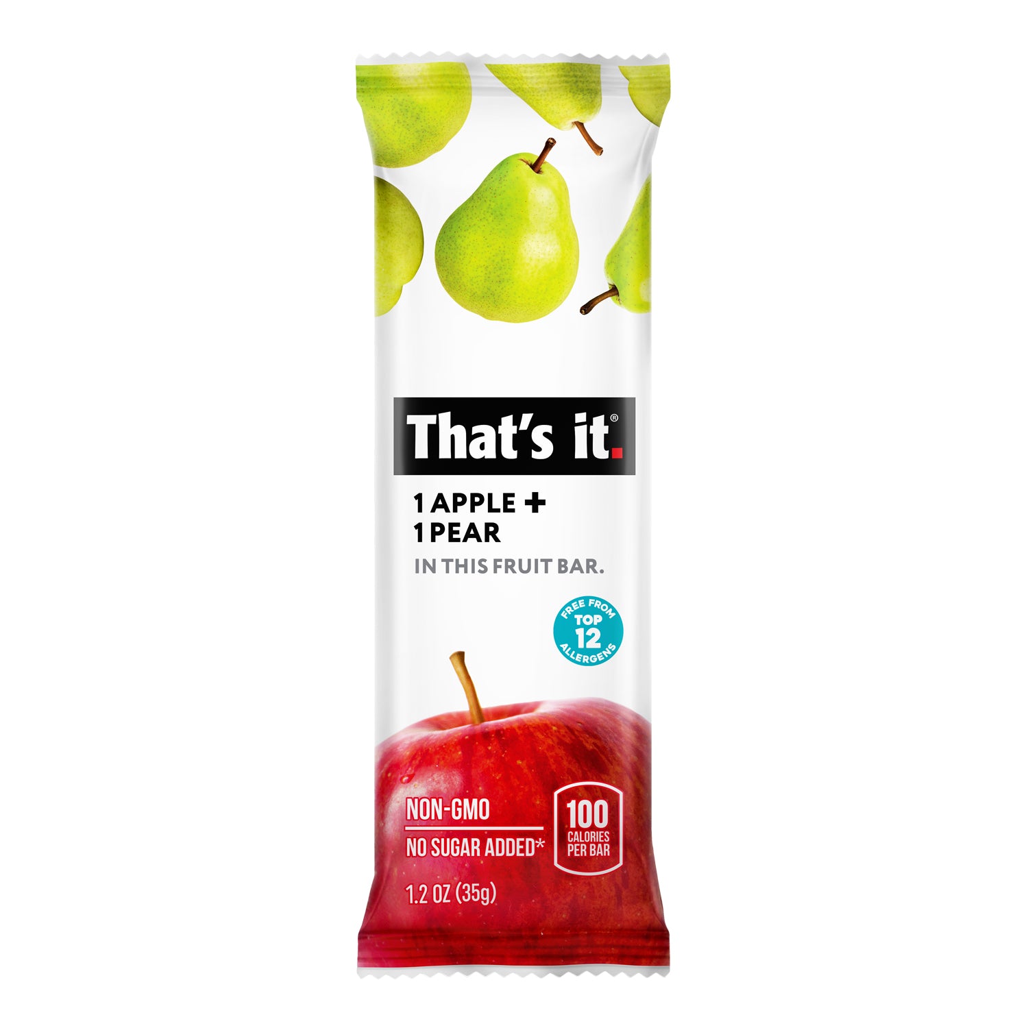 Apple + Pear Fruit Bars - View 2