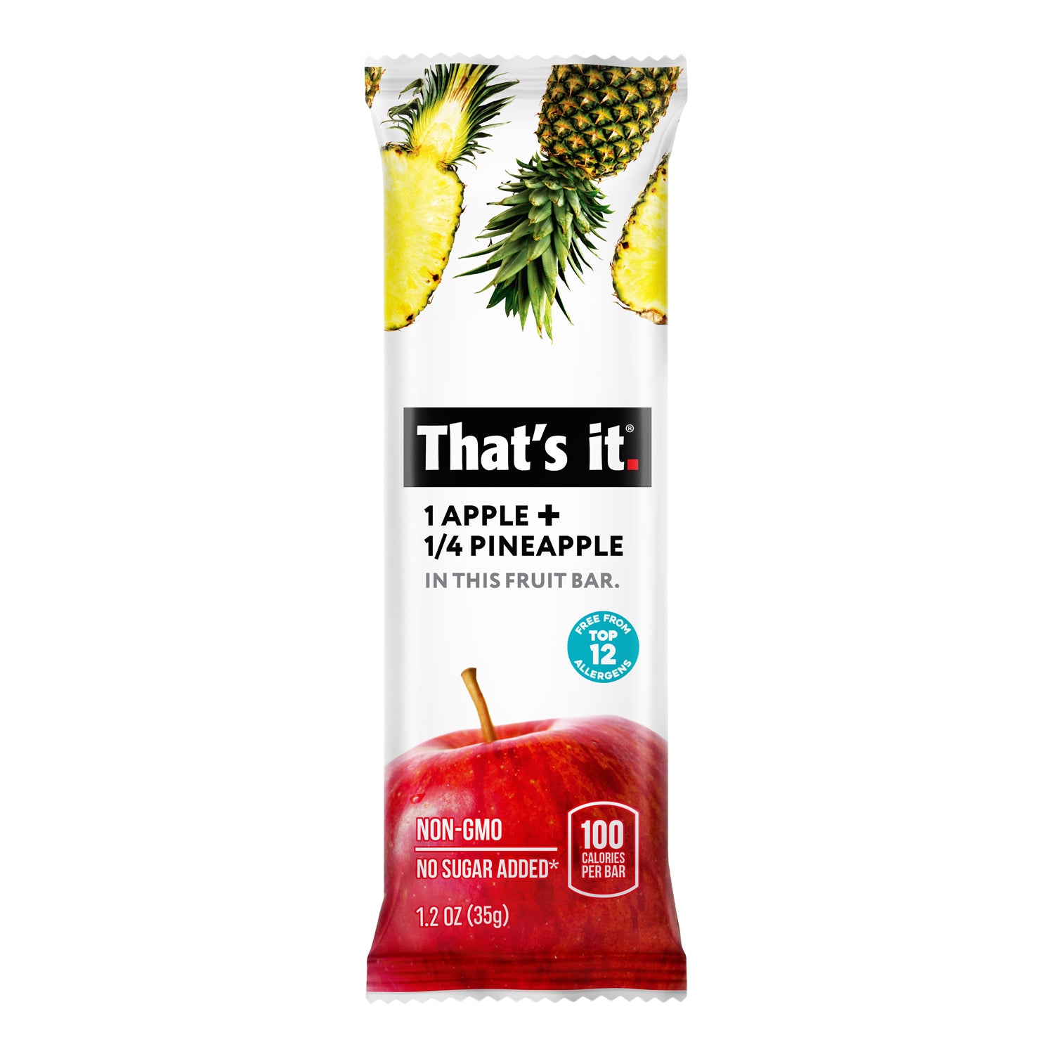 Apple + Pineapple Fruit Bars - View 2