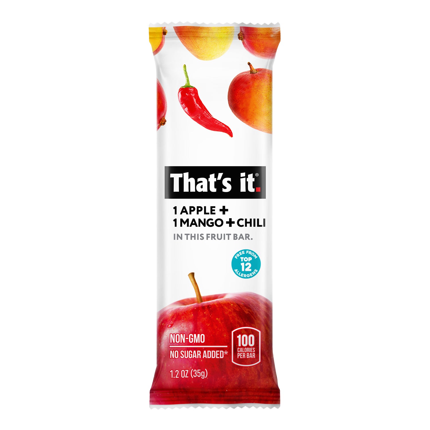 Apple + Mango & Chili Fruit Bars - View 2