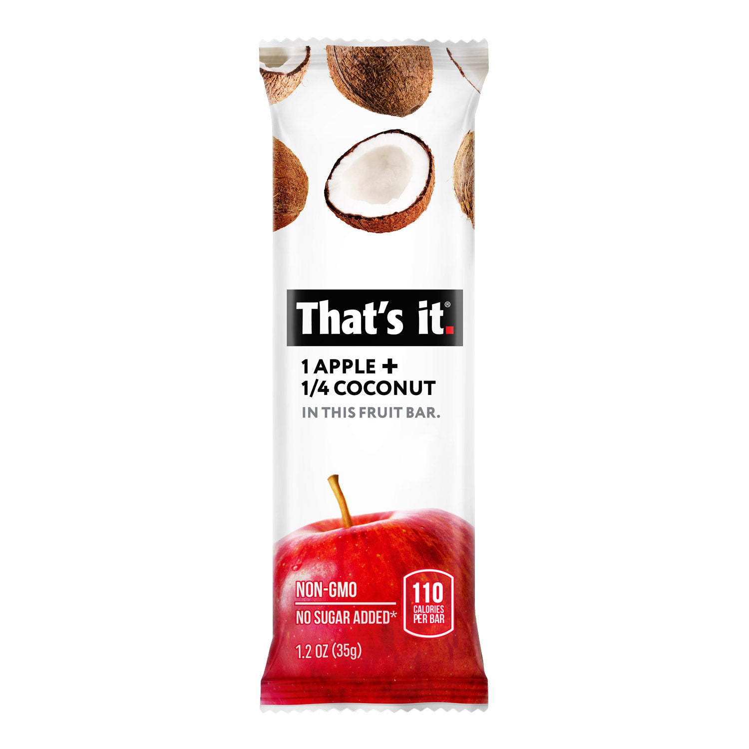 Apple + Coconut Fruit Bars - View 2