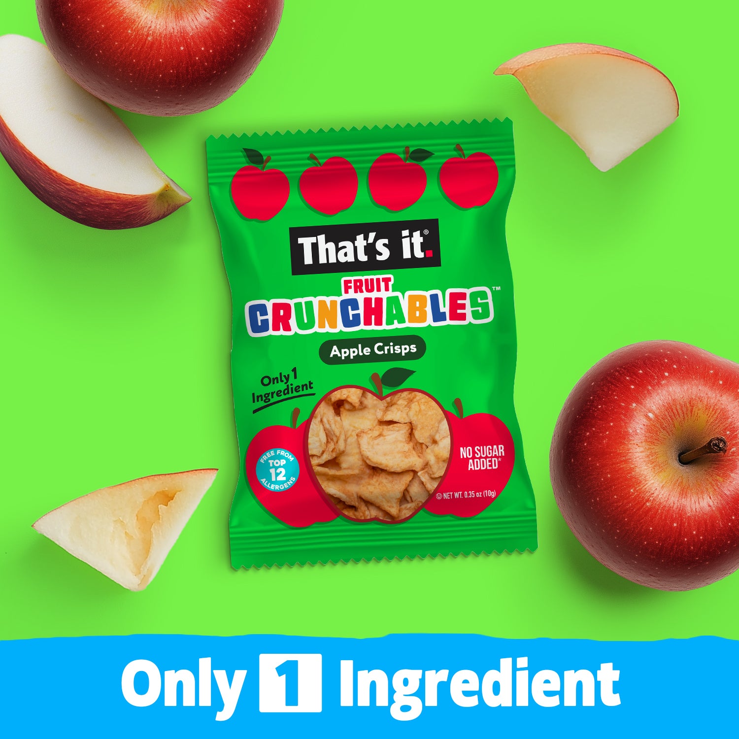 Apple Crisps Fruit Crunchables Bundle Box (30 Packs) - View 4
