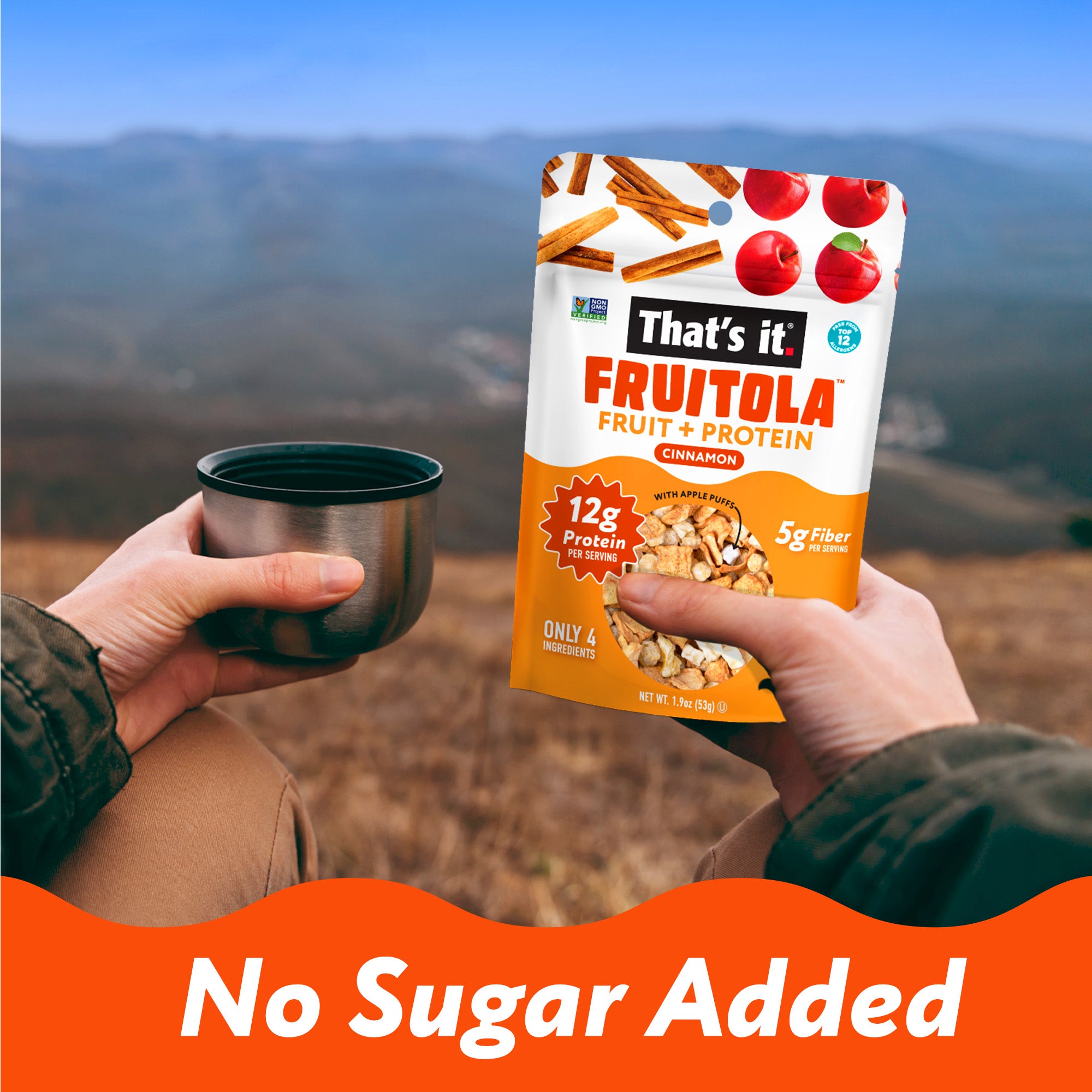 Cinnamon Fruitola Fruit Granola - Snack Size (4 Packs) - 1.9oz - View 6