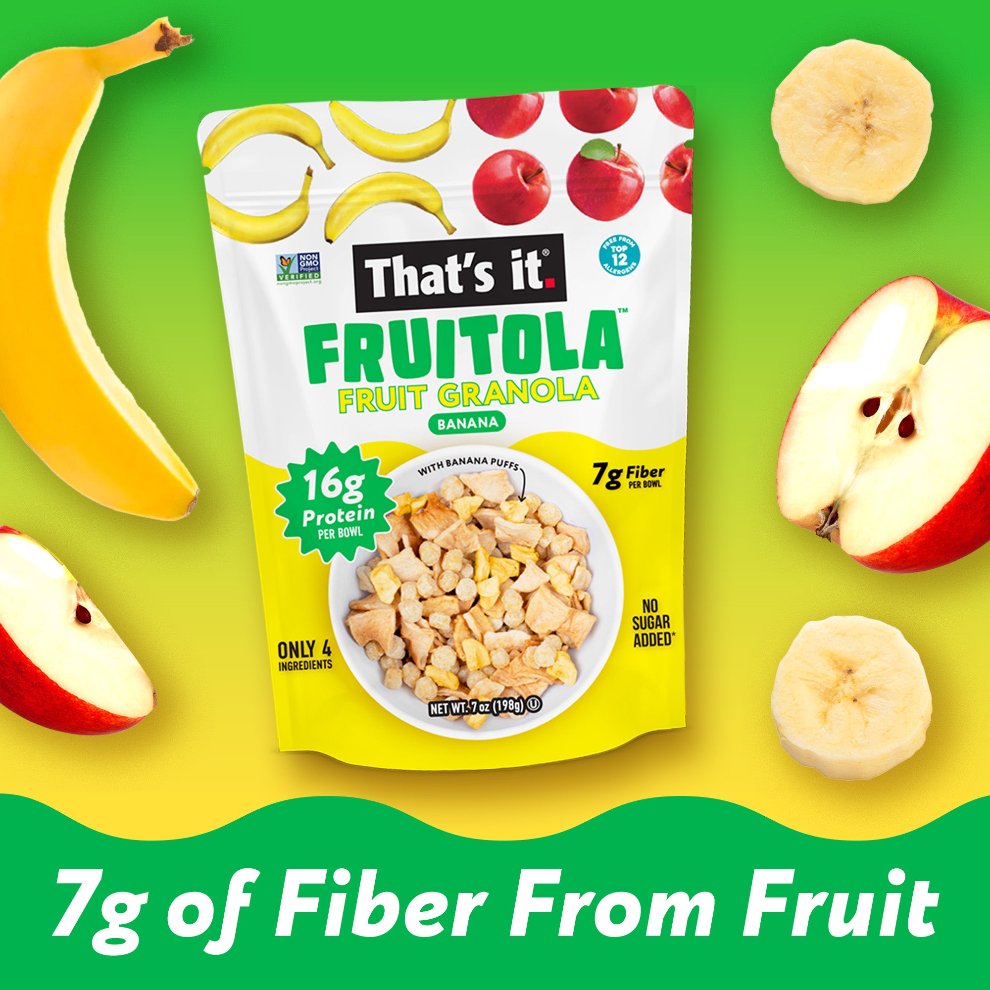 Banana Fruitola Fruit Granola (3 Packs) - 7oz - View 5