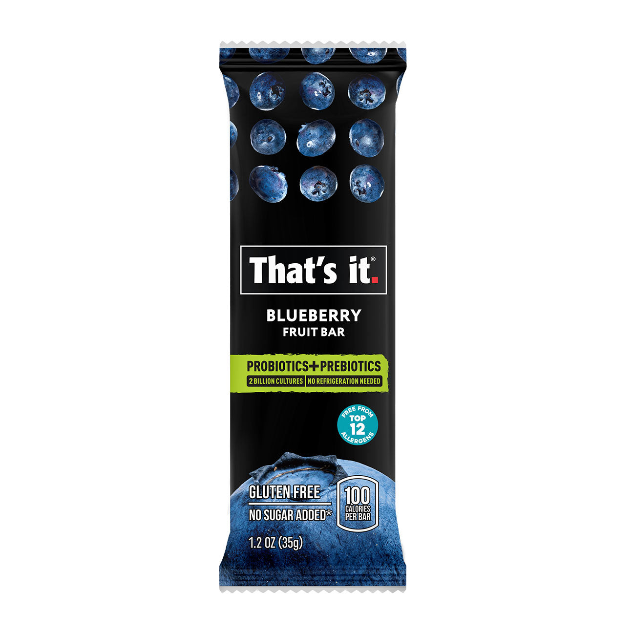 Blueberry Probiotic Fruit Bars - View 2